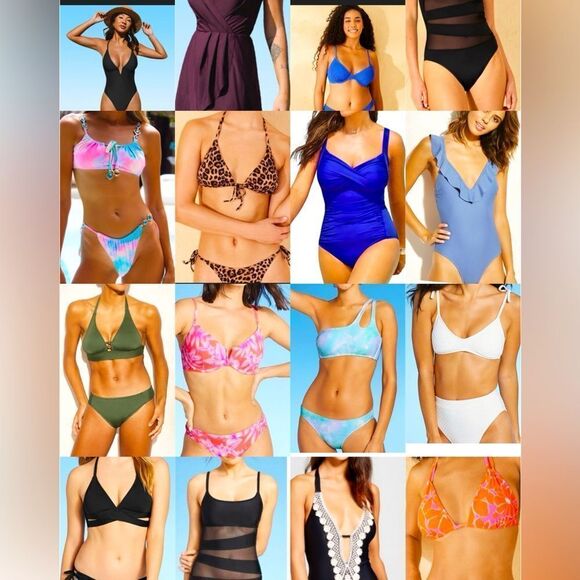 TARGET ⭐️10 Pc SWIMWEAR Mystery Box⭐️NWT⭐️Pick XS-3X⭐️Bikinis~1 Piece & Kore - Picture 1 of 1
